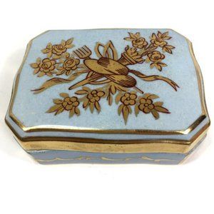 Vintage Carlin Comforts Signed Cigarette Box 1930s